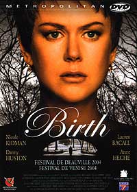 DVD Birth - Birth en DVD - Jonathan Glazer dvd - Nicole Kidman dvd - Cameron Bright dvd