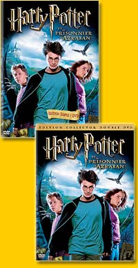 DVD Harry Potter et le prisonnier d'Azkaban - Harry Potter et le prisonnier d'Azkaban en DVD - Alfonso Cuarn dvd - Daniel Radcliffe dvd - Rupert Grint dvd