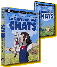 DVD Le Royaume des Chats - Le Royaume des Chats en DVD - Hiroyuki Morita dvd - haru dvd - Baron dvd
