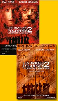 DVD Les Rivires Pourpres 2 - Les Rivires Pourpres 2 en DVD - Olivier Dahan dvd - Jean Reno dvd - Benot Magimel dvd