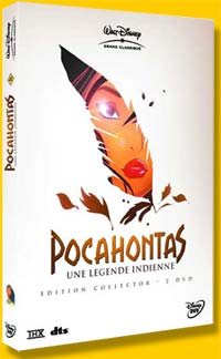 DVD Pocahontas - Pocahontas en DVD - Mike Gabriel, Eric Goldberg dvd - pocahontas dvd - john smith dvd