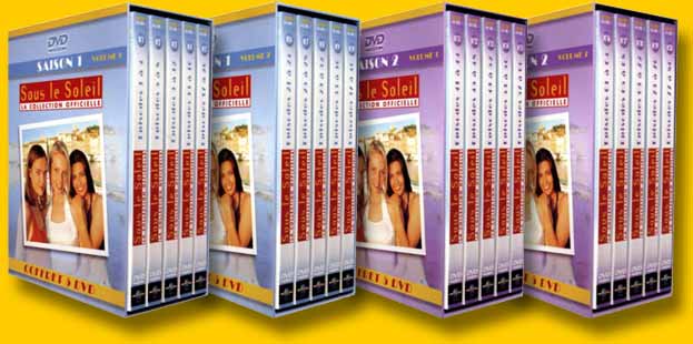 DVD Sous le Soleil - Sous le Soleil en DVD - Adeline Blondieau dvd - Bndicte Delmas dvd - Tonya Kinzinger dvd