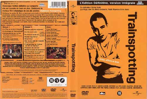 DVD TRAINSPOTTING : Trainspotting en DVD dition dfinitive collector 2 DVD
