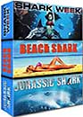 Coffret requins : Shark week + Beach shark + Jurassic shark 
