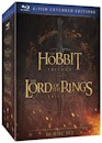 Coffret Middle Earth - Extended Edition Light / 6 films (Blu-ray)