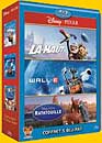 DVD, L-haut + Wall-E + Ratatouille (Blu-ray + DVD) sur DVDpasCher