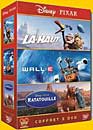 DVD, Coffret Pixar : L-haut + Wall-E + Ratatouille  / Coffret 3 DVD sur DVDpasCher