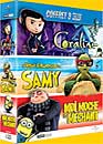DVD, Coffret Blu-ray 3D Animation : Moi, moche et mchant + Le voyage extraordinaire de Samy + Coraline (Blu-ray 3D) sur DVDpasCher