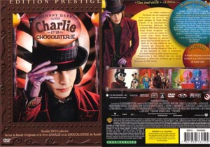 DVD, Charlie et la chocolaterie - Edition prestige / 2 DVD (CD + Livre) sur DVDpasCher
