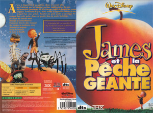 DVD, James et la pche gante sur DVDpasCher