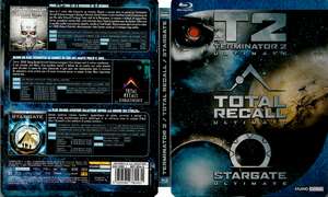DVD, Coffret SF culte : Stargate + Terminator 2 + Total Recall (Blu-ray + DVD) sur DVDpasCher